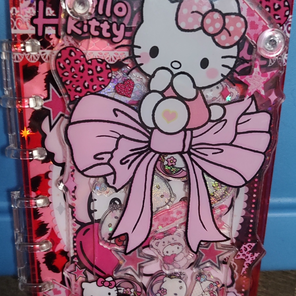 Hello Kitty Pink Character Decorative Phone Cover with Bow Motif
